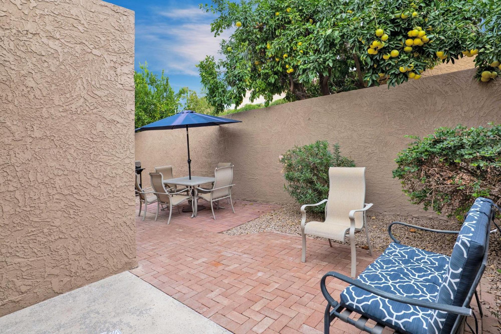 Private Patio, Close To Pool & Clubhouse Walkable Villa Scottsdale Exterior photo